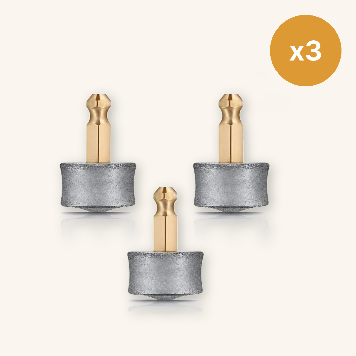 3 cabezales de recambio – Regalo
