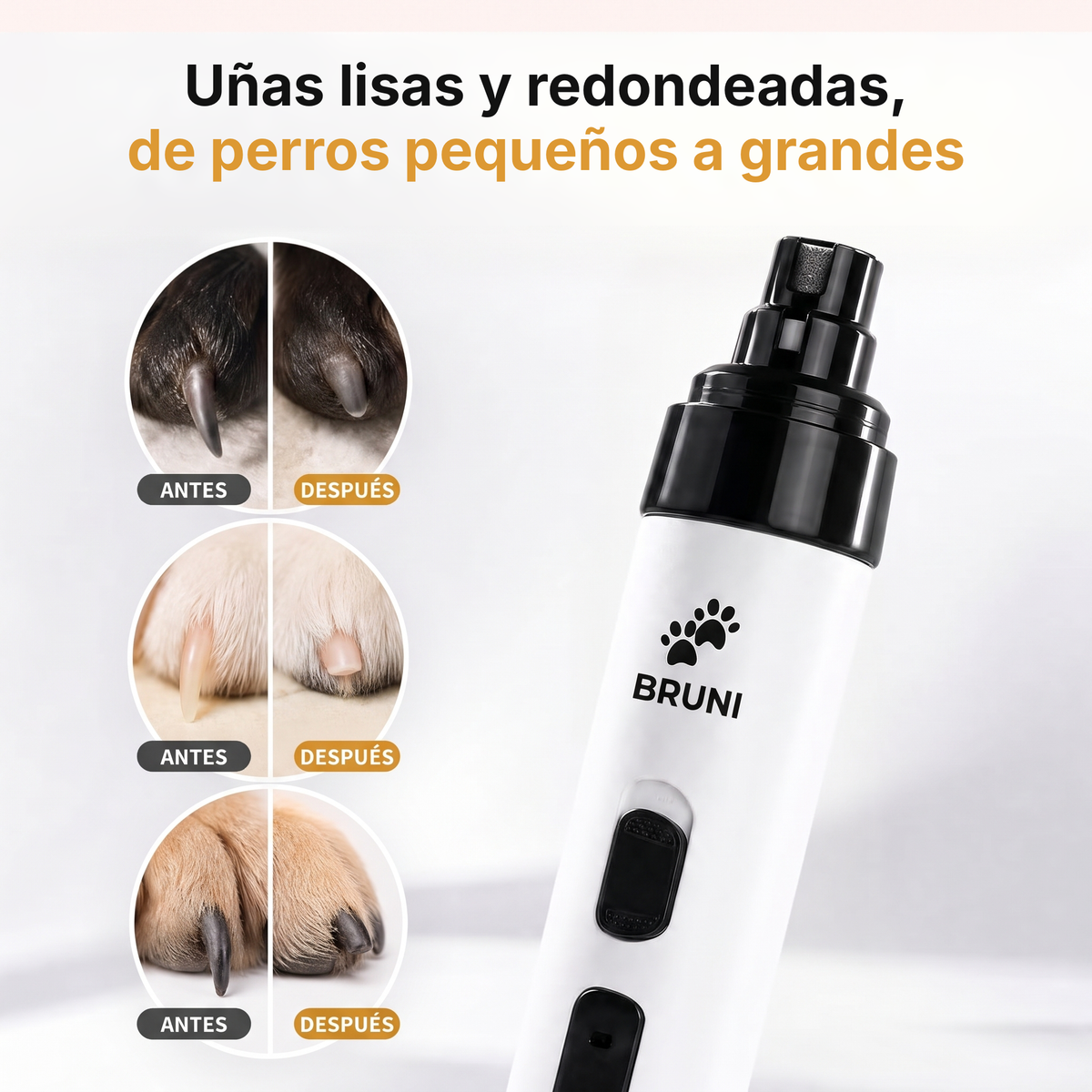 Bruni™ – Lima de Uñas Silenciosa